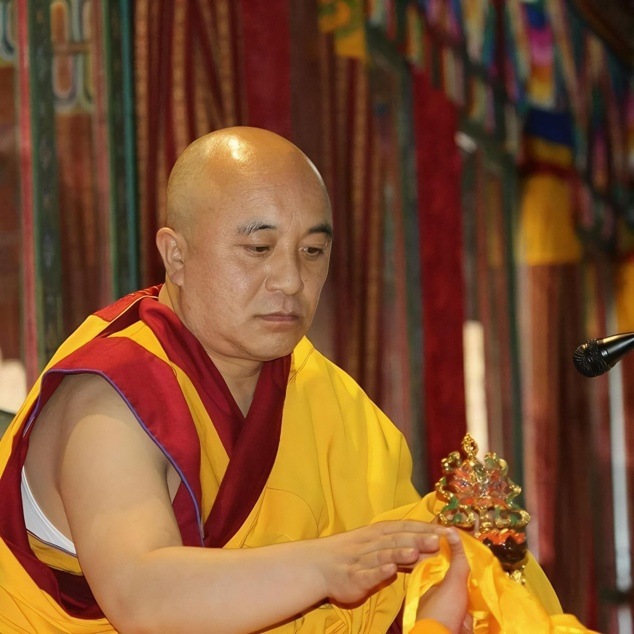 His Holiness the Seventh Namkhai Nyingpo Rinpoche